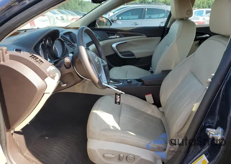 2011 Buick Regal Cxl из США, поврежденный, VIN W04GY5GV2B1112327